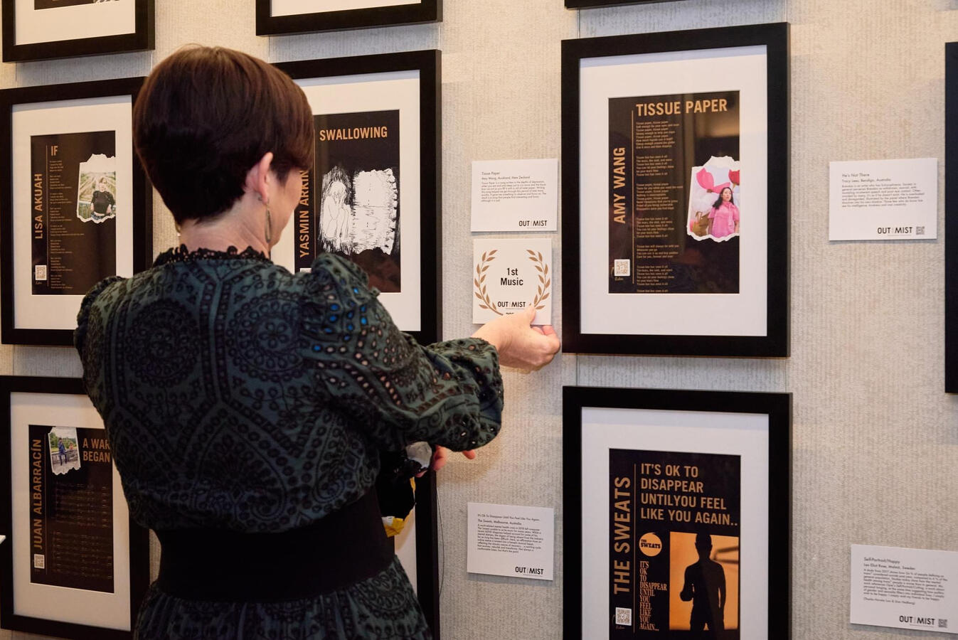 Tissue Paper on display at Judith Wright Arts Centre Brisbane